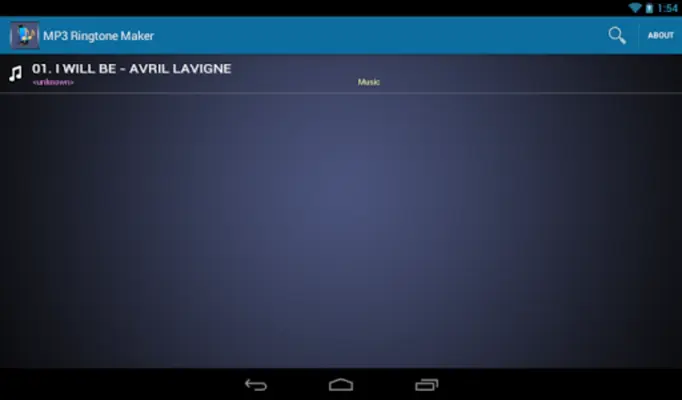 MP3 Ringtone Maker android App screenshot 1