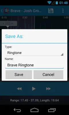 MP3 Ringtone Maker android App screenshot 4