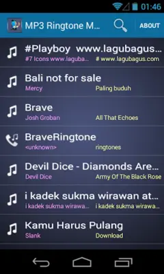 MP3 Ringtone Maker android App screenshot 6